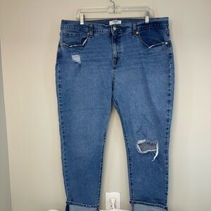 Denizen Levi’s Distressed High-Rise Women’s Jeans size 16 33